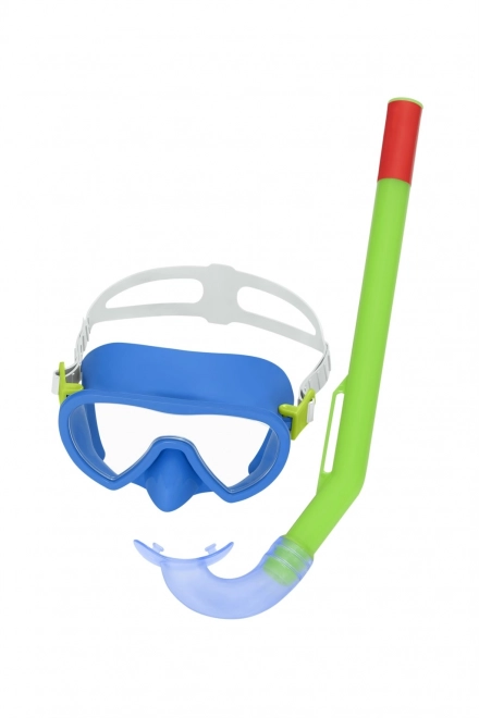 Masque de plongée Bestway avec tuba pour enfants 3+ – Jaune
