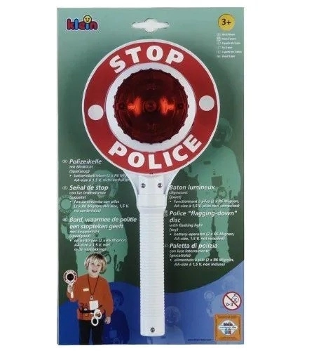 Cible de police à piles