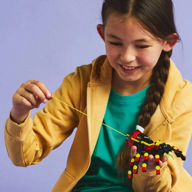 Lego Creator animaux sauvages araignée tissée