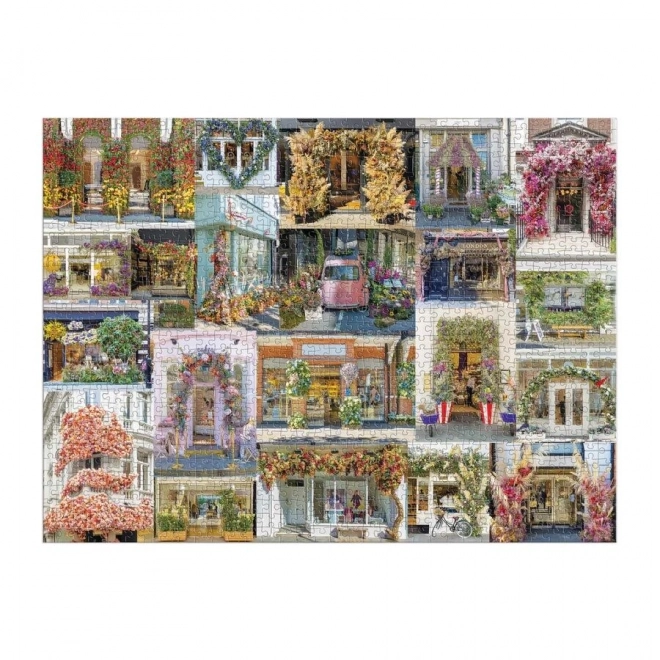 Puzzle Galison Londres Fleuri 1000 pièces