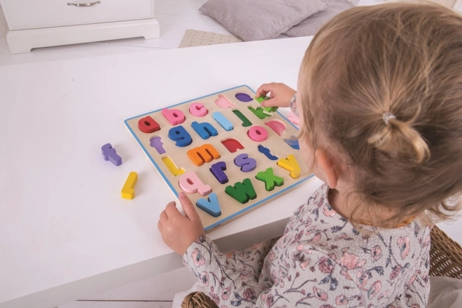 Bigjigs Baby Puzzle en bois Alphabet petites lettres