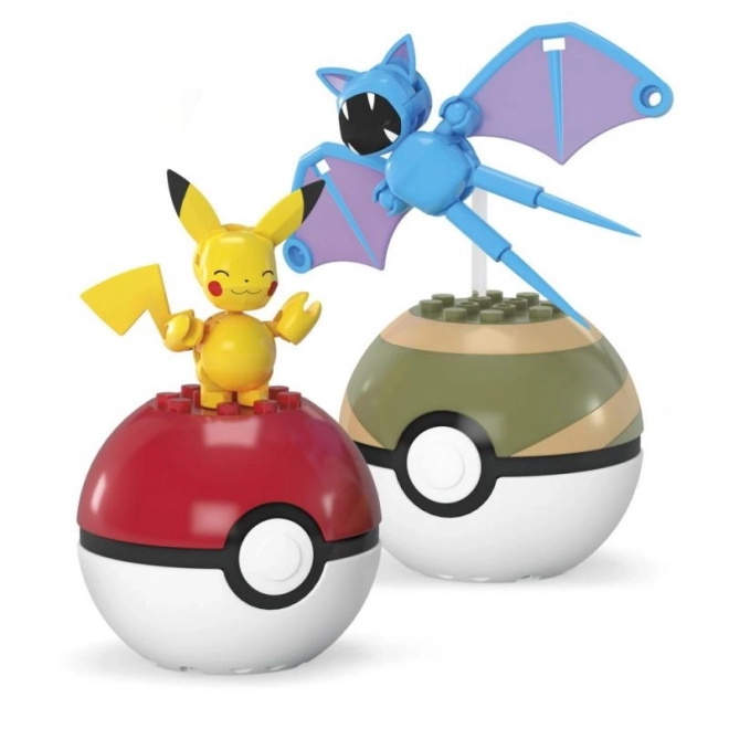 Jeu de construction Pokémon Pikachu et Zubat