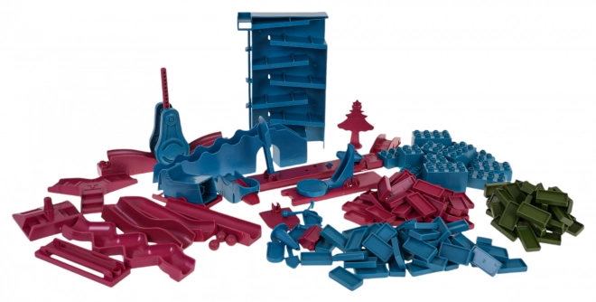 Ensemble coloré de dominos pour enfants