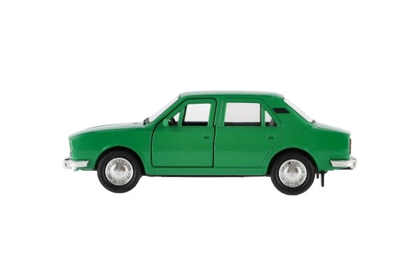 Auto Welly Škoda 105L métal/plastique 11cm 1:34-39 en roue libre 4 couleurs en boîte 15x7x7cm