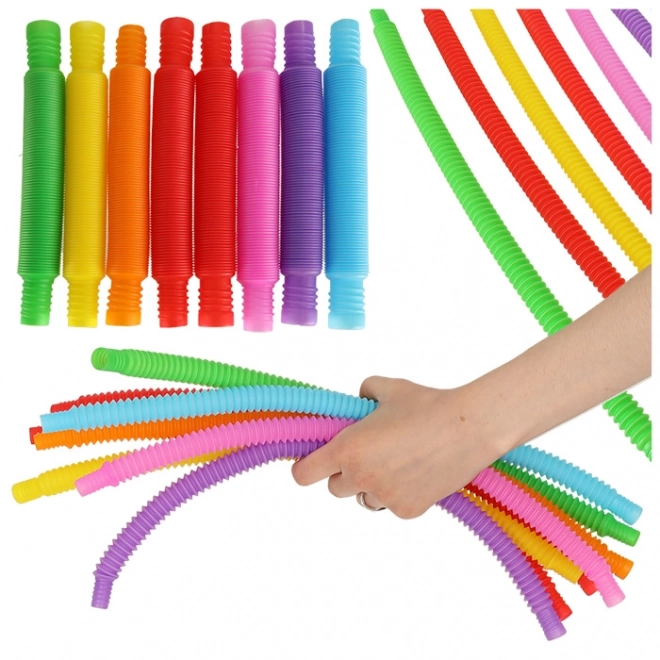 Tubes expansibles sensoriels Montessori 8 pcs