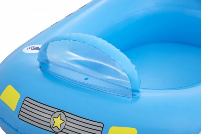 Bateau gonflable voiture de police 97cm x 74cm