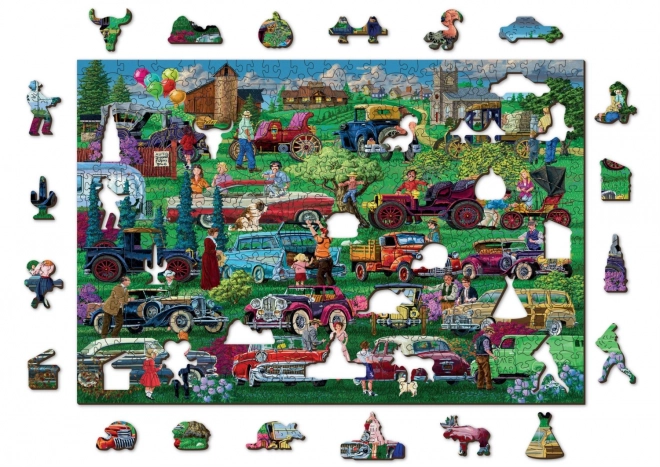 Puzzle en bois WOODEN CITY Vétérans 2en1