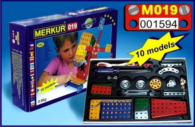 Jeu de construction Merkur Moulin - 10 modèles