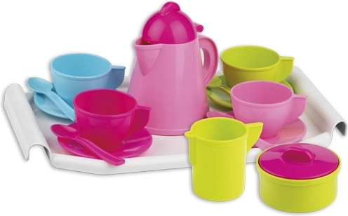Androni service à café avec petite cafetière sur plateau
