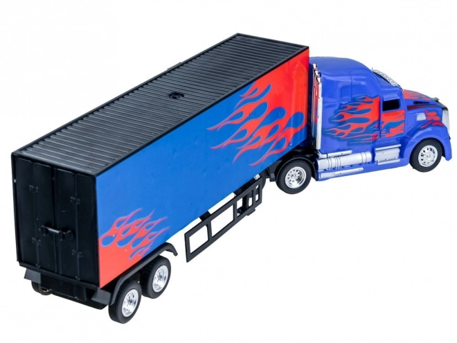 Grand camion avec remorque télécommandée
