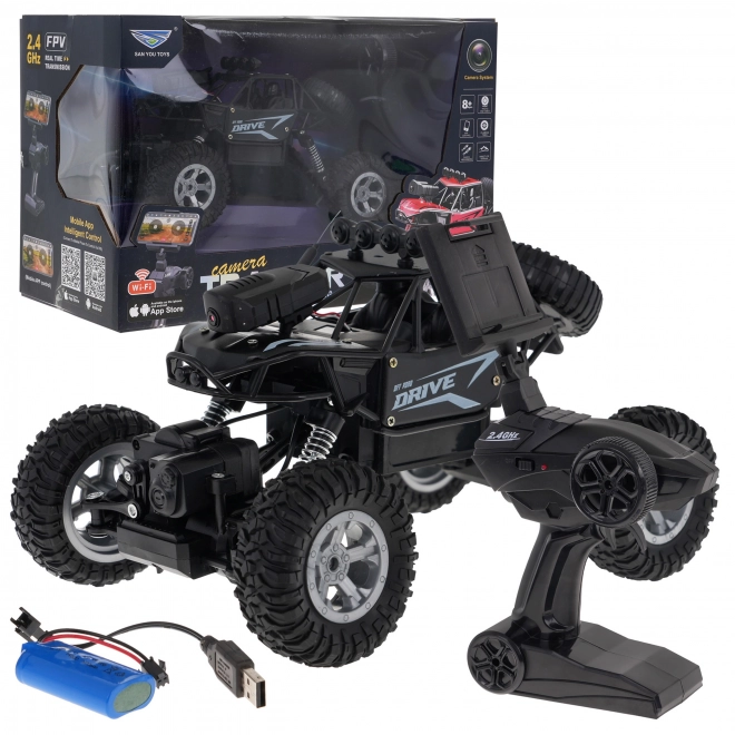 Voiture RC Tout-Terrain avec Caméra et Wi-Fi
