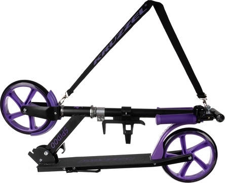 Trottinette de ville pliable pour enfants avec grandes roues (200 mm) – violette