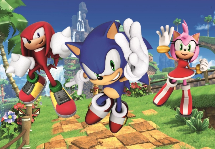 CLEMENTONI Puzzle Sonic 104 pièces