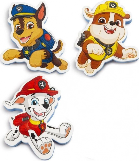SPIN MASTER puzzle en mousse - Autocollants pour baignoire Pat' Patrouille 4x2 pièces