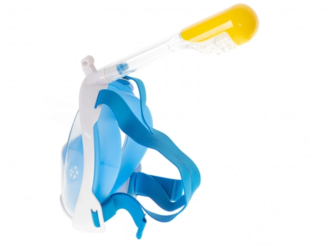 Masque facial pliable avec tuba L/XL bleu