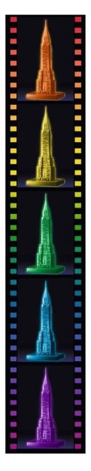 RAVENSBURGER Puzzle 3D lumineux Édition nocturne Chrysler Building 216 pièces