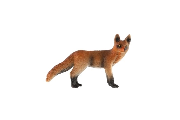 Figurine renard en plastique 9 cm
