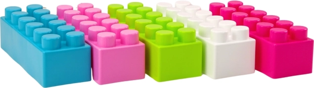 Grandes briques sûres pour les petites mains