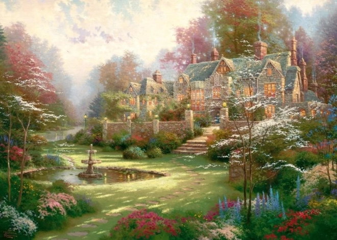 Puzzle Jardins au Portail du Printemps de SCHMIDT