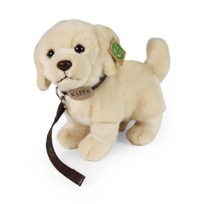 Chien en peluche Golden Retriever avec laisse 25 cm