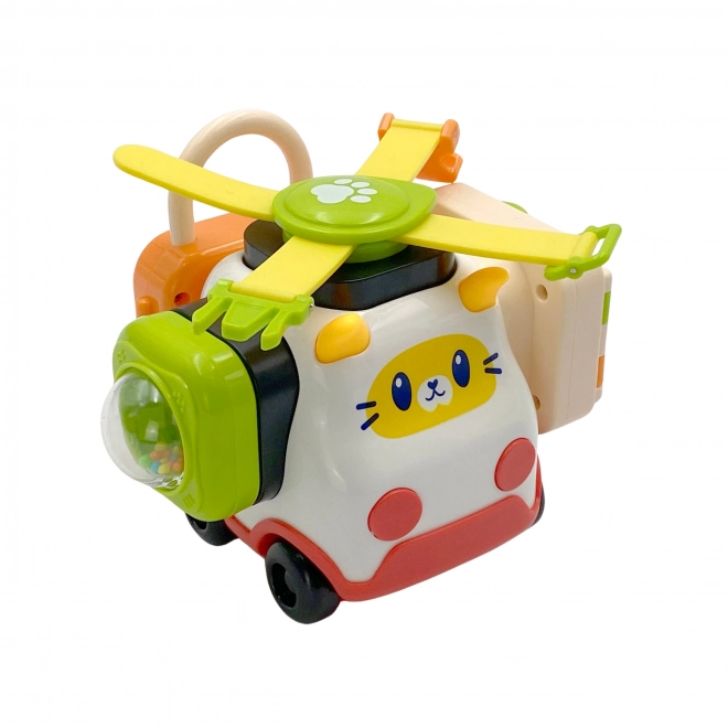 Woopie Montessori kit de construction voiture chat pour enfants
