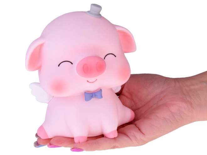 Tirelire à cochon économe
