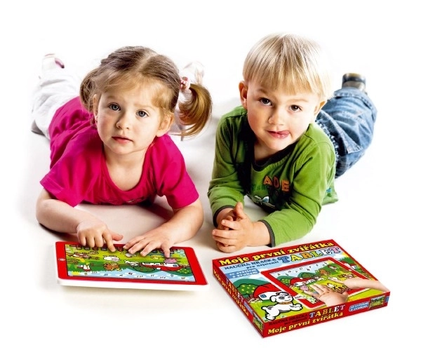 Tablette pour les plus petits Mes premiers animaux - ferme