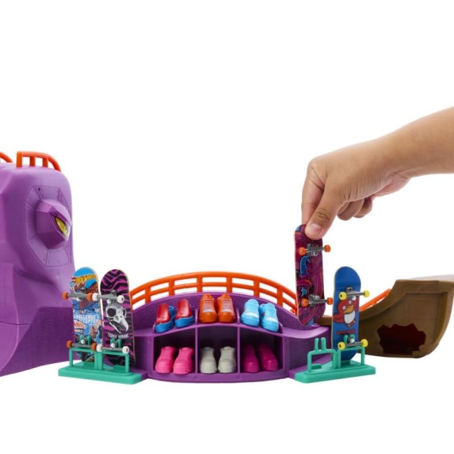 Fingerboard unique et chaussures amovibles