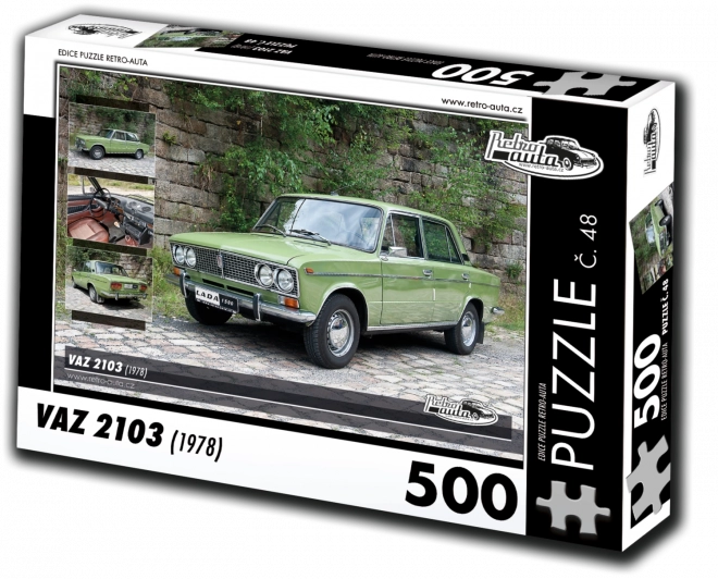 puzzle retro-auta vaz 2103 (1978) – 500 pièces
