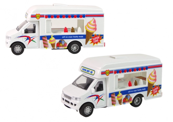 Boutique de Glaces Camper Auto Restauration Rapide Friction Drive 2 Modèles