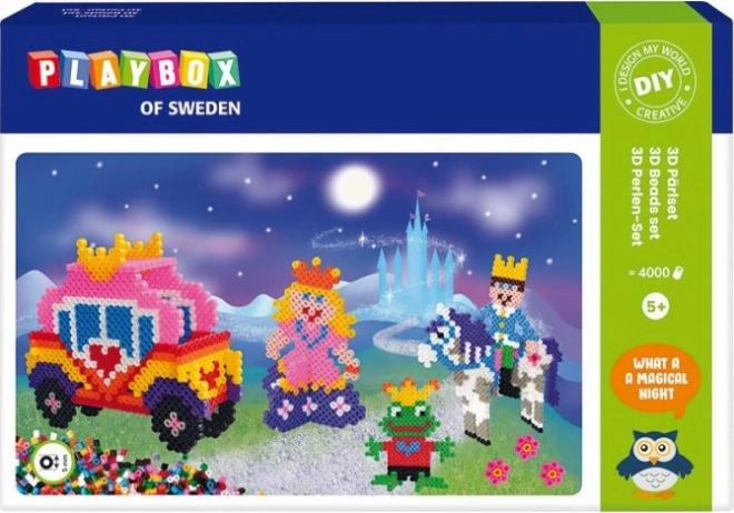 Perles à repasser 3D Contes de fées avec princesse