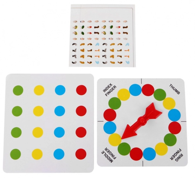 De haut en bas, de bas en haut 2 en 1 pour enfants 3+ Jeu d'arcade + Tapis avec roues + Shuffleboard + Mini version à doigts