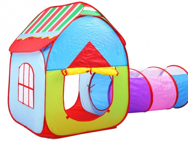 Ensemble enfant 3-en-1 Maison, Tunnel et Enclos