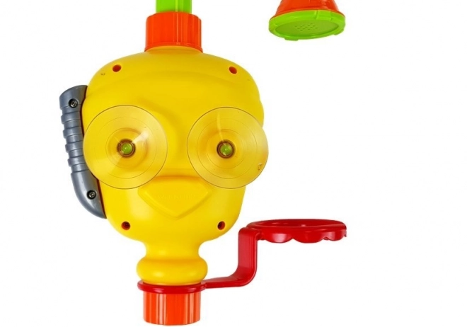Robot plongeur coloré pour baignade avec tasses en cascade