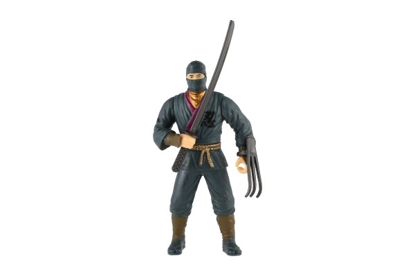 Figurine ninja avec accessoires 10 cm