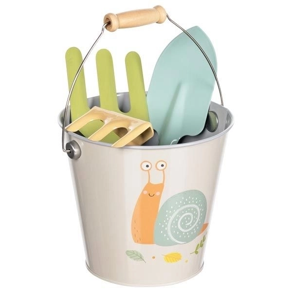 GOKI Ensemble d'outils de jardin 4 pièces
