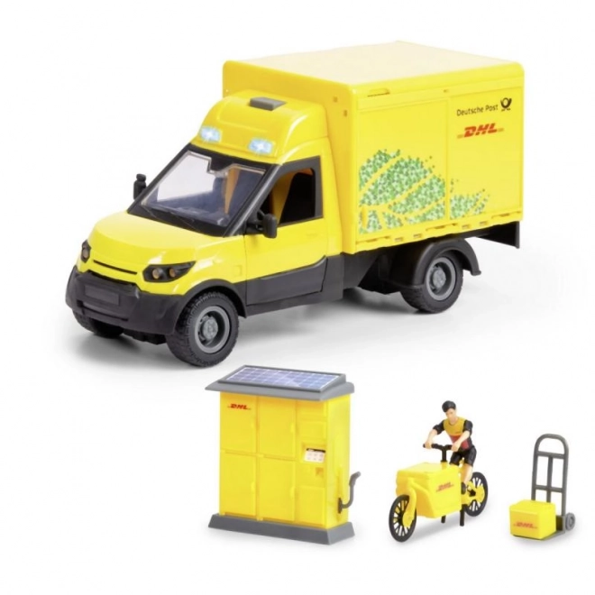 Ensemble avec véhicule DHL 25 cm City