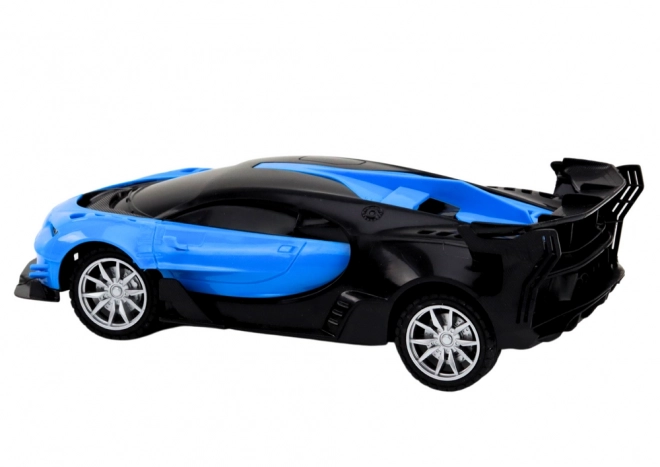 Voiture de course télécommandée 1:22 bleue