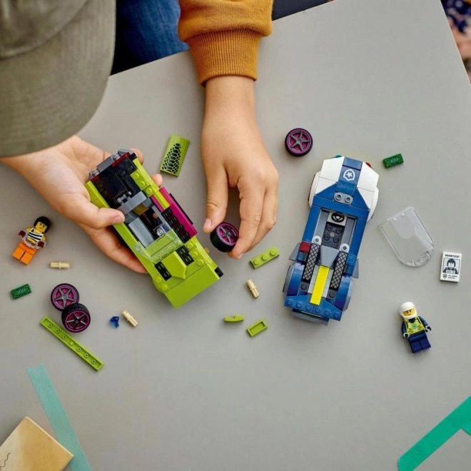 LEGO® City 60415 Poursuite de la voiture de police et du bolide