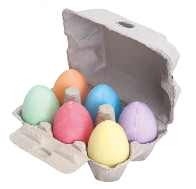 Ensemble de craies pastel en forme d'œufs de Bigjigs Toys