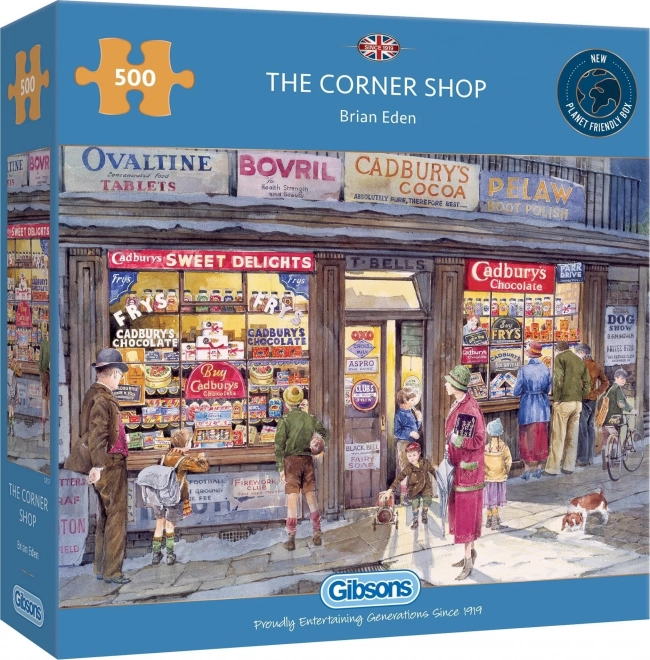 GIBSONS Puzzle La boutique du coin 500 pièces