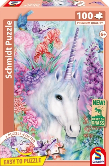 Puzzle Beauté de la Licorne 100 pièces
