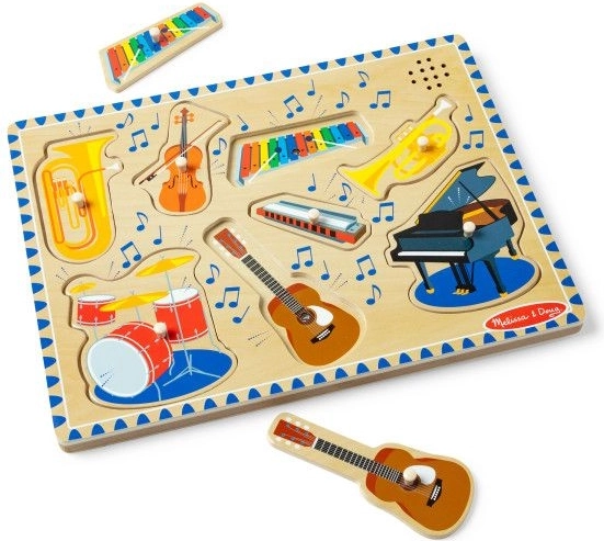 Puzzle sonore - Instruments de musique