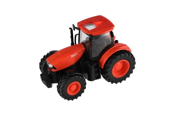 Tracteur ZETOR pour enfants à télécommande avec remorque, lumières et sons, 42 cm