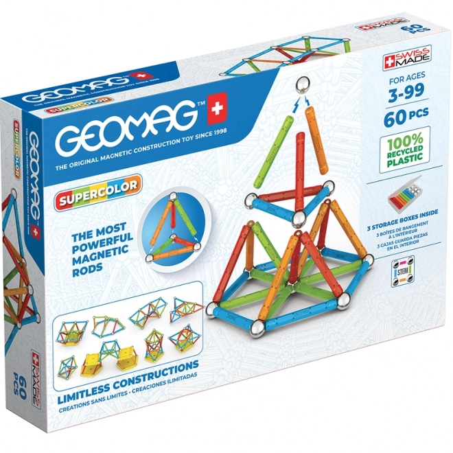 GEOMAG Supercolor 60 pièces