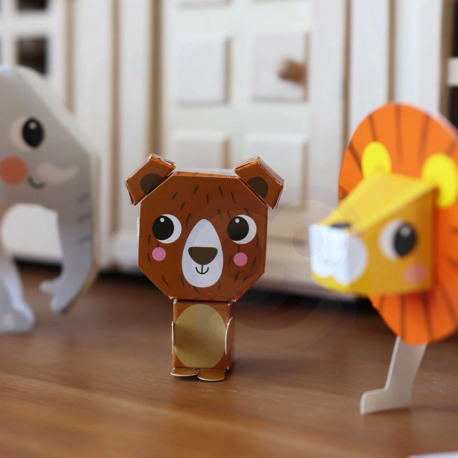 Woopie art&fun kit créatif origami 3D animaux