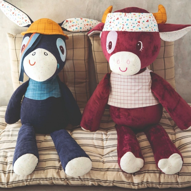 Lilliputiens extra grande peluche vache Rosalie