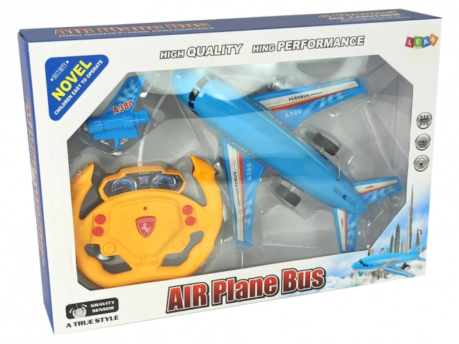 Avions télécommandés bleus 40 Mhz Lumières