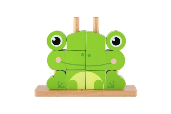 Puzzle en bois - Grenouille