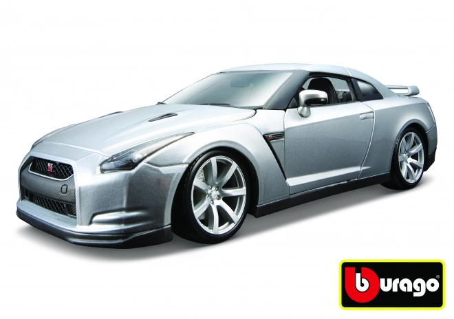 Bburago 1:18 2009 Nissan GT-R Métallique argent 18-12079